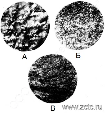 Микрофотографии сплава олово-висмут, нанесенного на ковар из кислого электролита с ПАВ