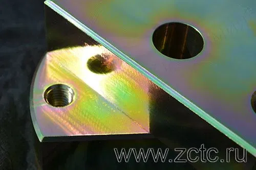 Rainbow zinc plating