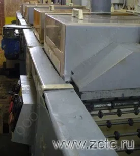 Конвейерная установка для химической подготовки поверхности печатных плат